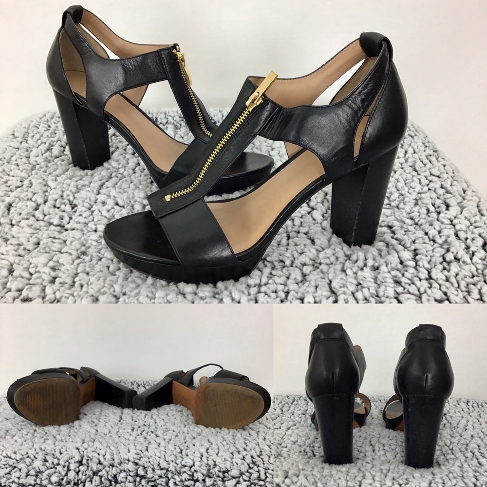 FRANCO SARTO MYRIAD PLATFORM SANDAL (BLK)